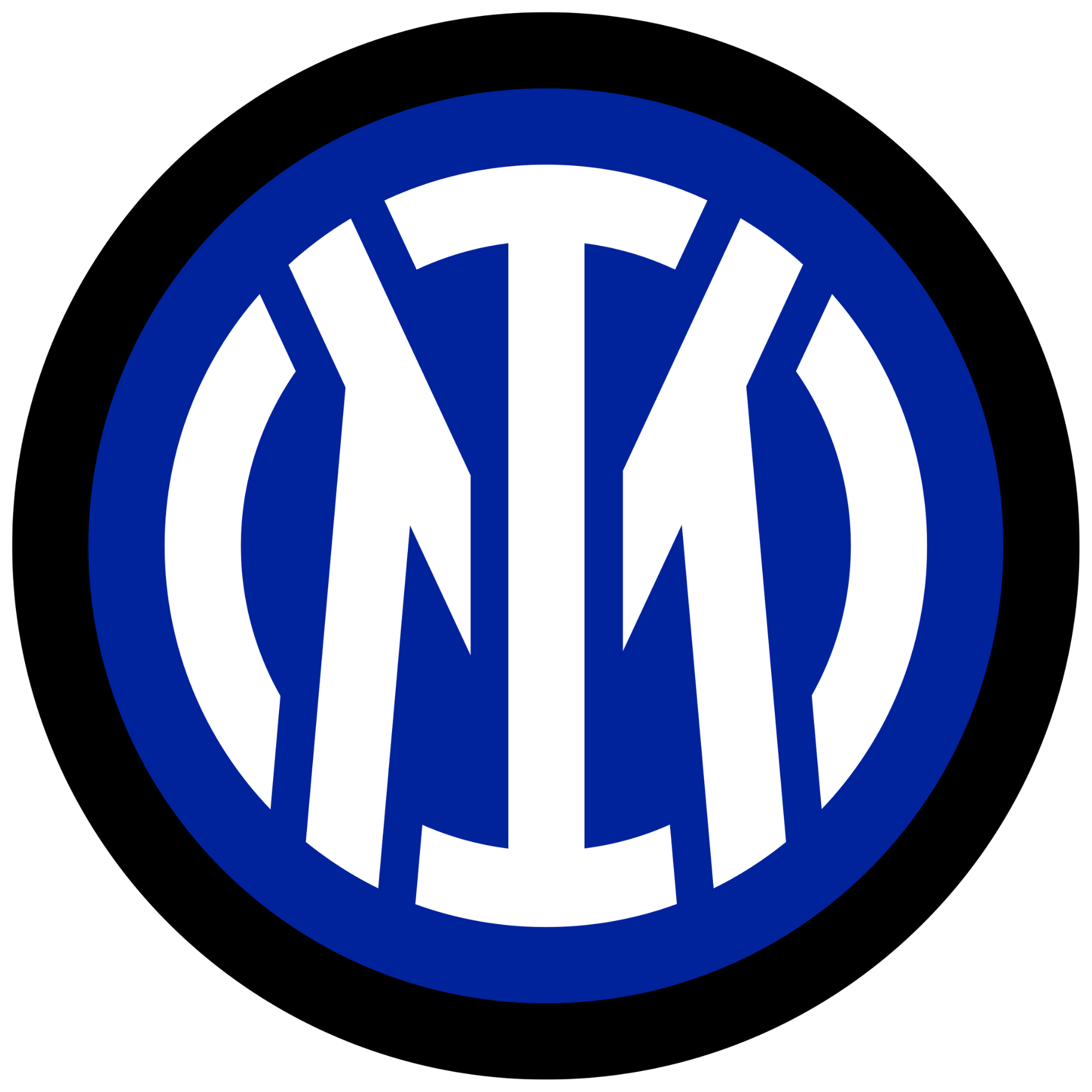 Nálepka na stenu do detskej izby - Inter Miláno logo